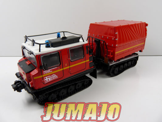 CPF105 POMPIERS 1/43 Hachette IXO Hägglunds chenillé haute savoie