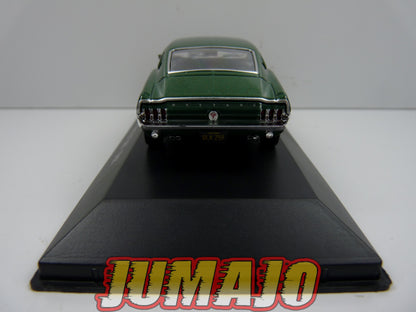 DIV40 voiture 1/43 IXO altaya Collections Mustang Test Ford Mustang GT 390 1968