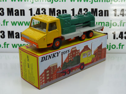 DT309 1/43 réédition DINKY TOYS Atlas : Berliet Stradair Plateau porte machine outil 599P