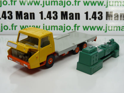 DT309 1/43 réédition DINKY TOYS Atlas : Berliet Stradair Plateau porte machine outil 599P