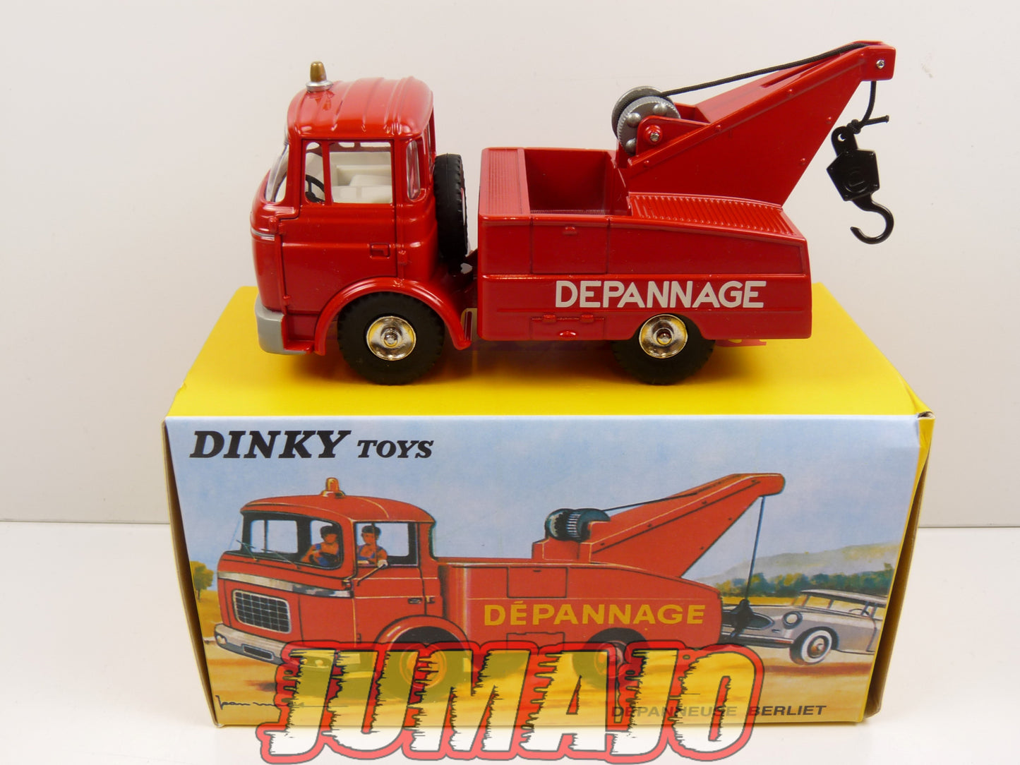 DT320 1/43 réédition DINKY TOYS Atlas : DEPANNEUSE BERLIET 589