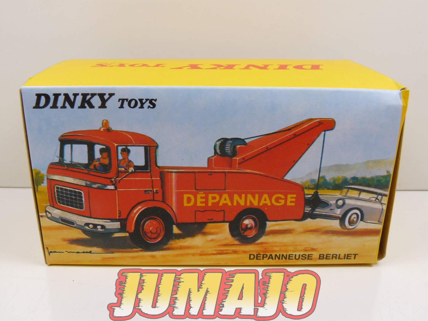 DT320 1/43 réédition DINKY TOYS Atlas : DEPANNEUSE BERLIET 589