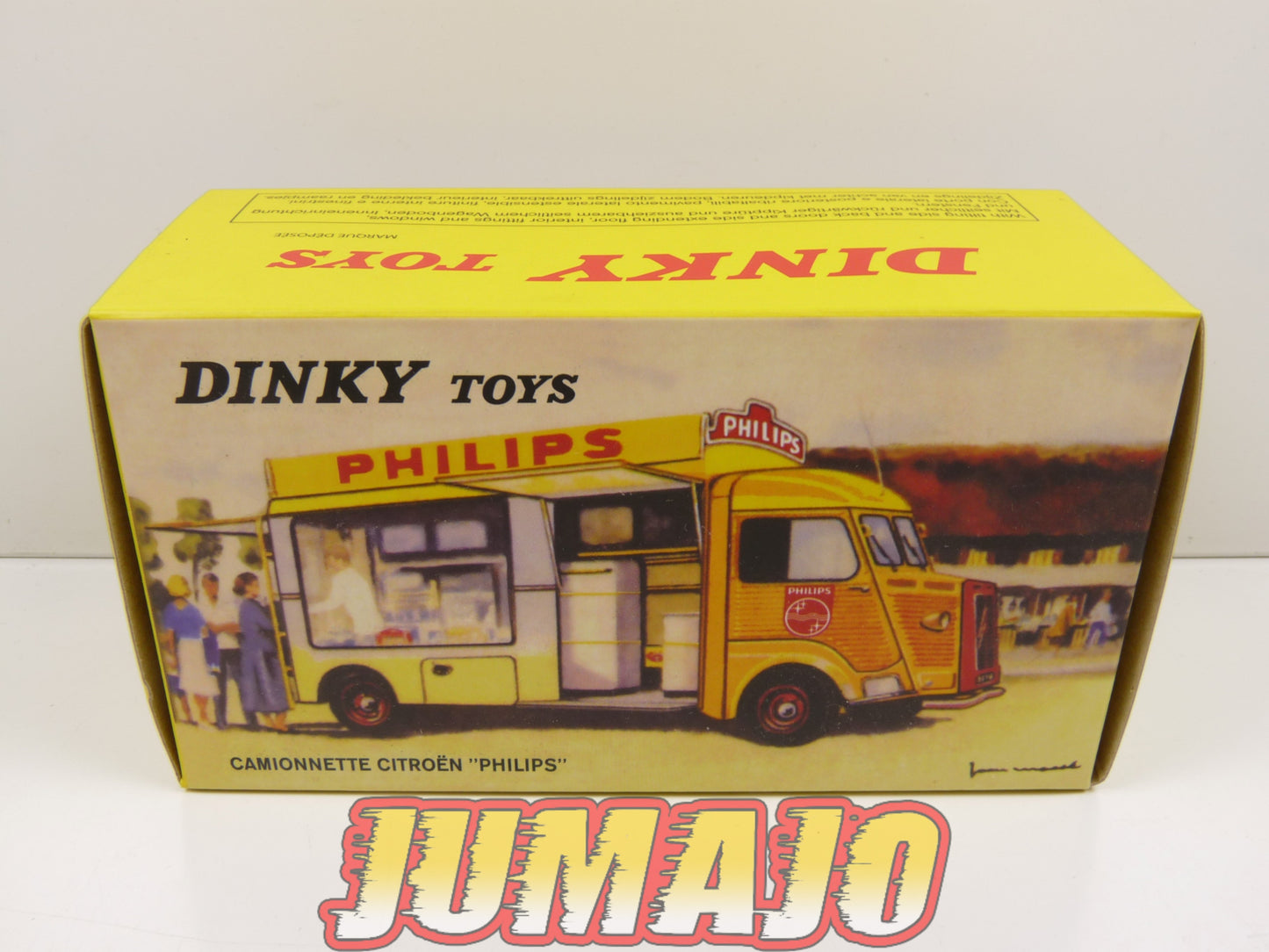 DT327 1/43 réédition DINKY TOYS Atlas : CAMIONNETTE CITROEN "PHILIPS" 587