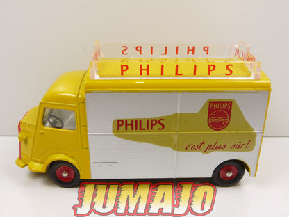 DT327 1/43 réédition DINKY TOYS Atlas : CAMIONNETTE CITROEN "PHILIPS" 587