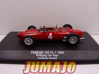 F1F3 voiture atlas 1/43 F1 Ferrari Formule 1 champion : 156 F1 1961 #4