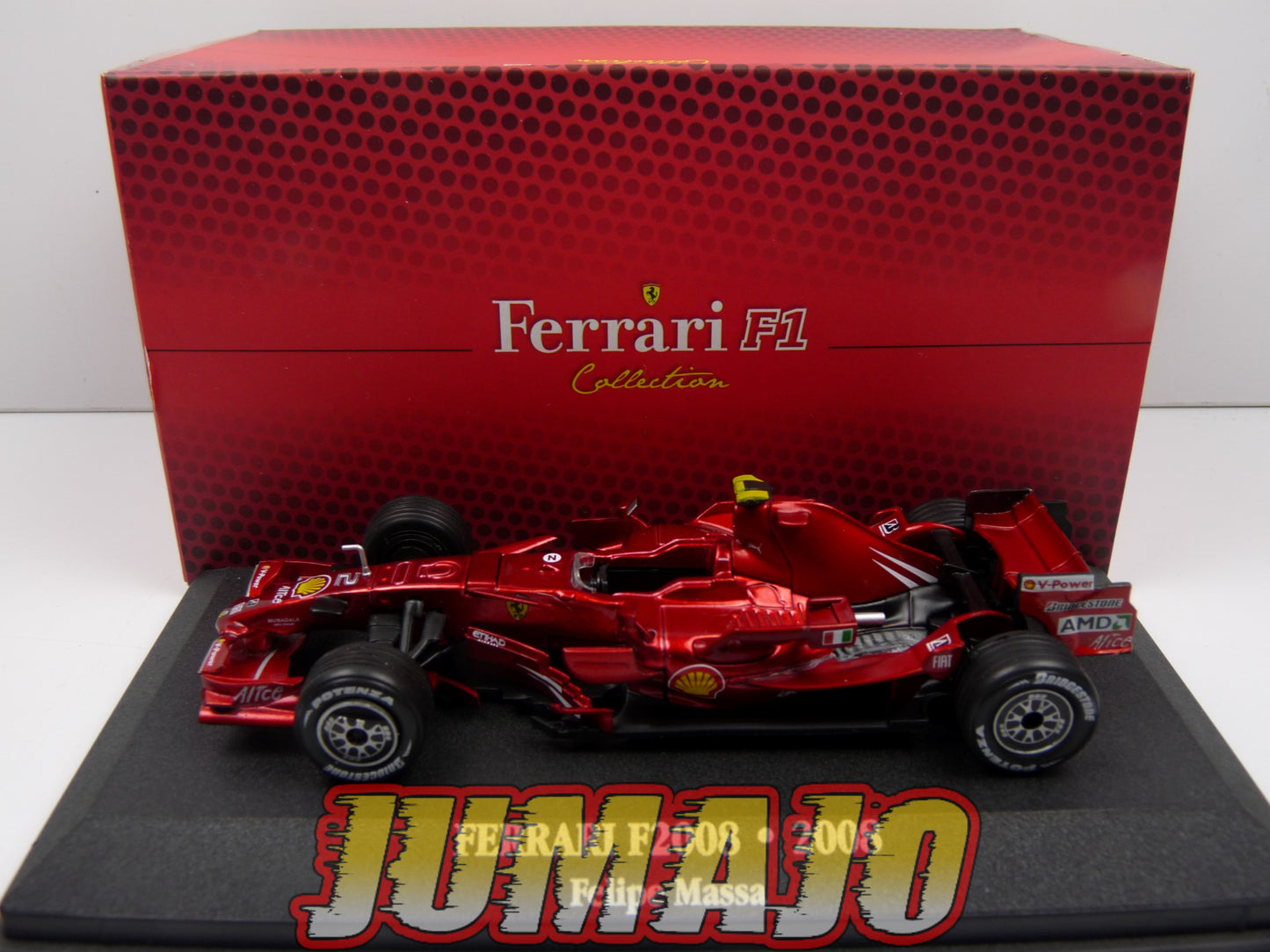 F1F4 voiture atlas 1/43 F1 Ferrari Formule 1 champion : F2008 2008 #2 F Massa