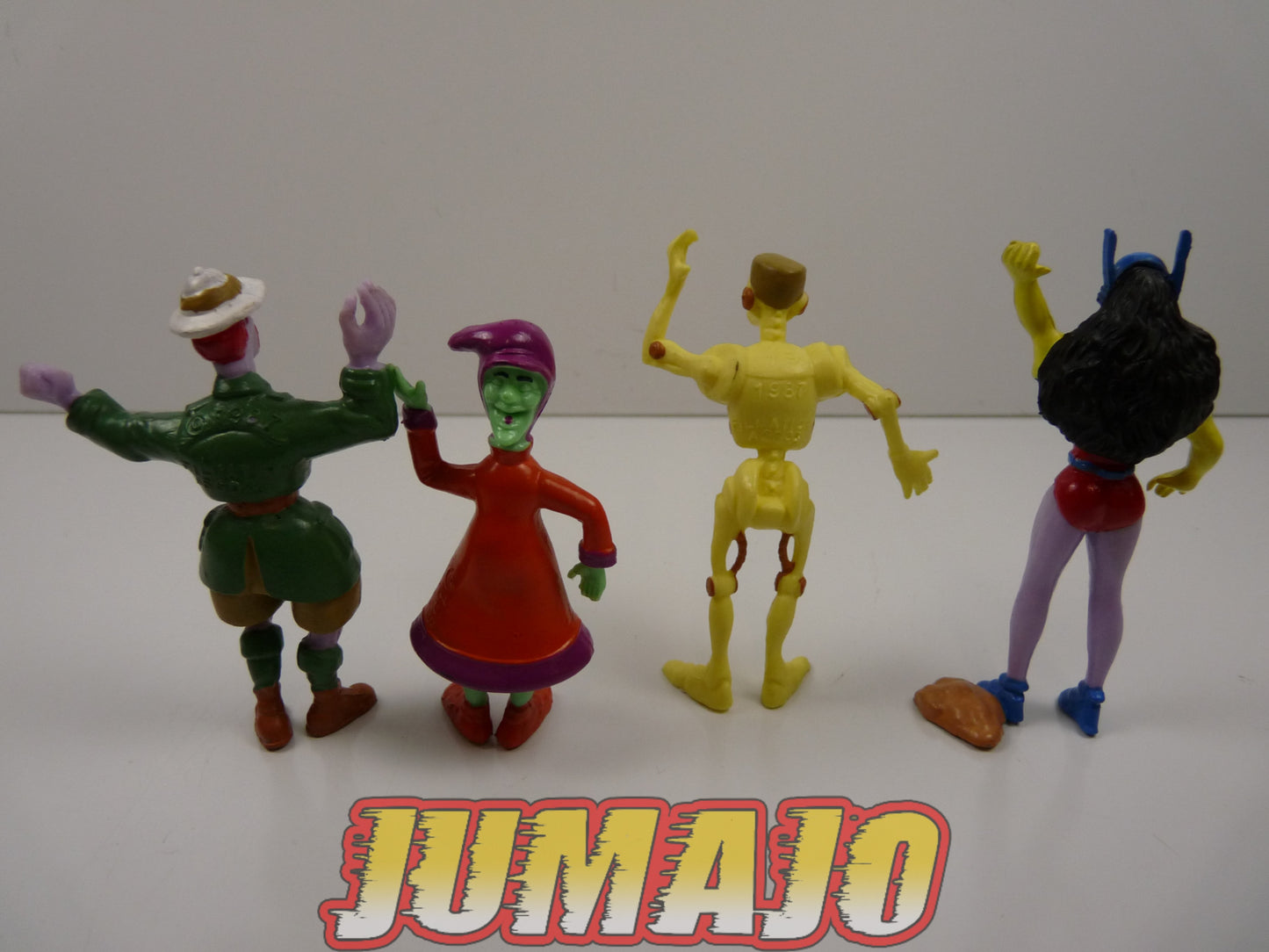 FIG55 lot 4 figurines PVC Hanna Barbera YOLANDA : Ghost Busters SOS Fantôme