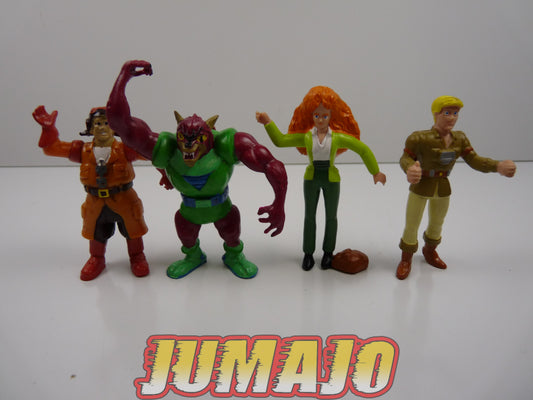 FIG57 lot 4 figurines PVC Hanna Barbera YOLANDA : Ghost Busters SOS Fantôme