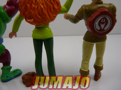 FIG57 lot 4 figurines PVC Hanna Barbera YOLANDA : Ghost Busters SOS Fantôme
