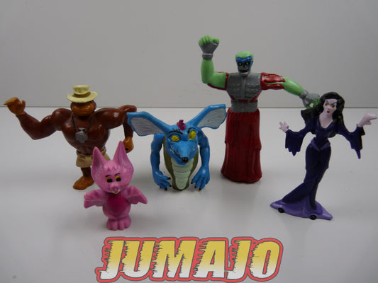 FIG58 lot 5 figurines PVC Hanna Barbera YOLANDA : Ghost Busters SOS Fantôme