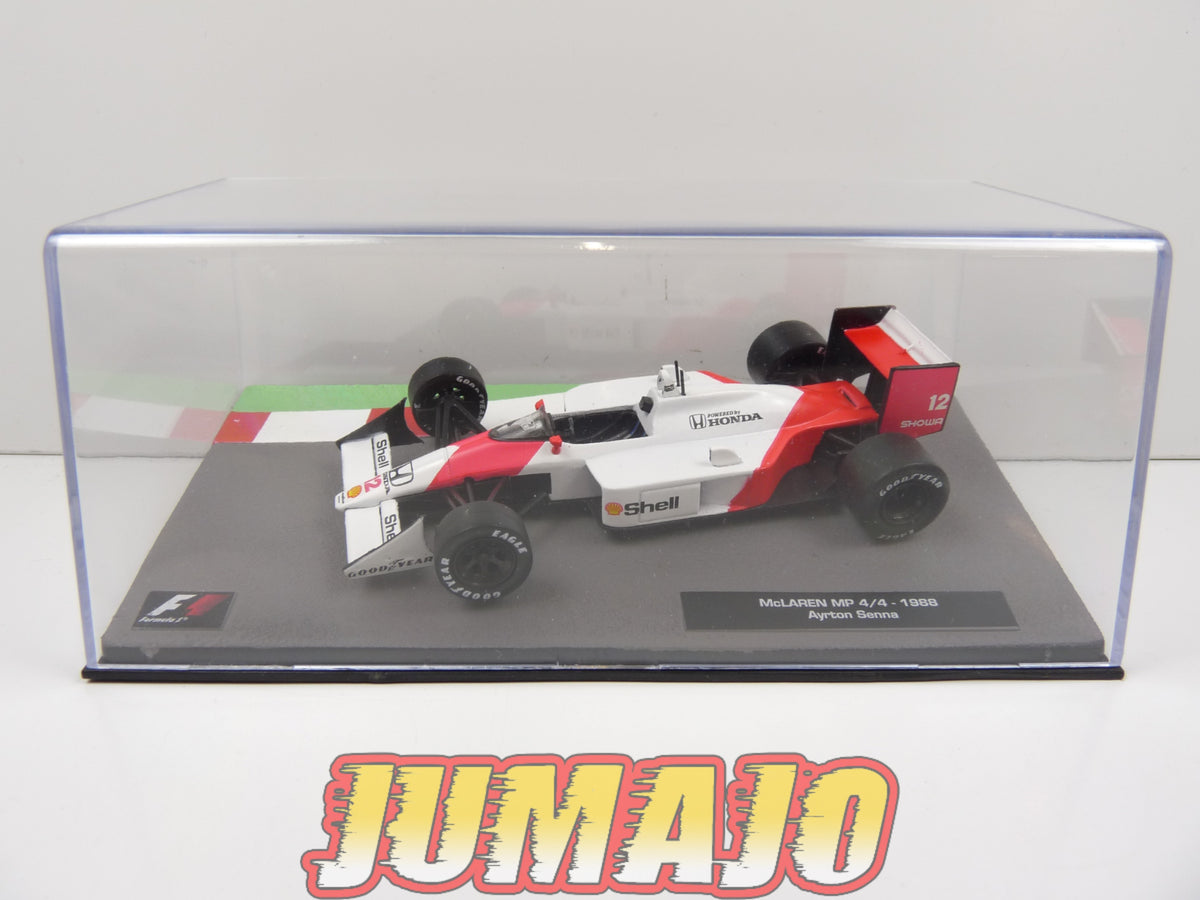FOR35 eaglemoss 1/43 F1 MCLAREN MP 4/4 Ayrton Senna 1988