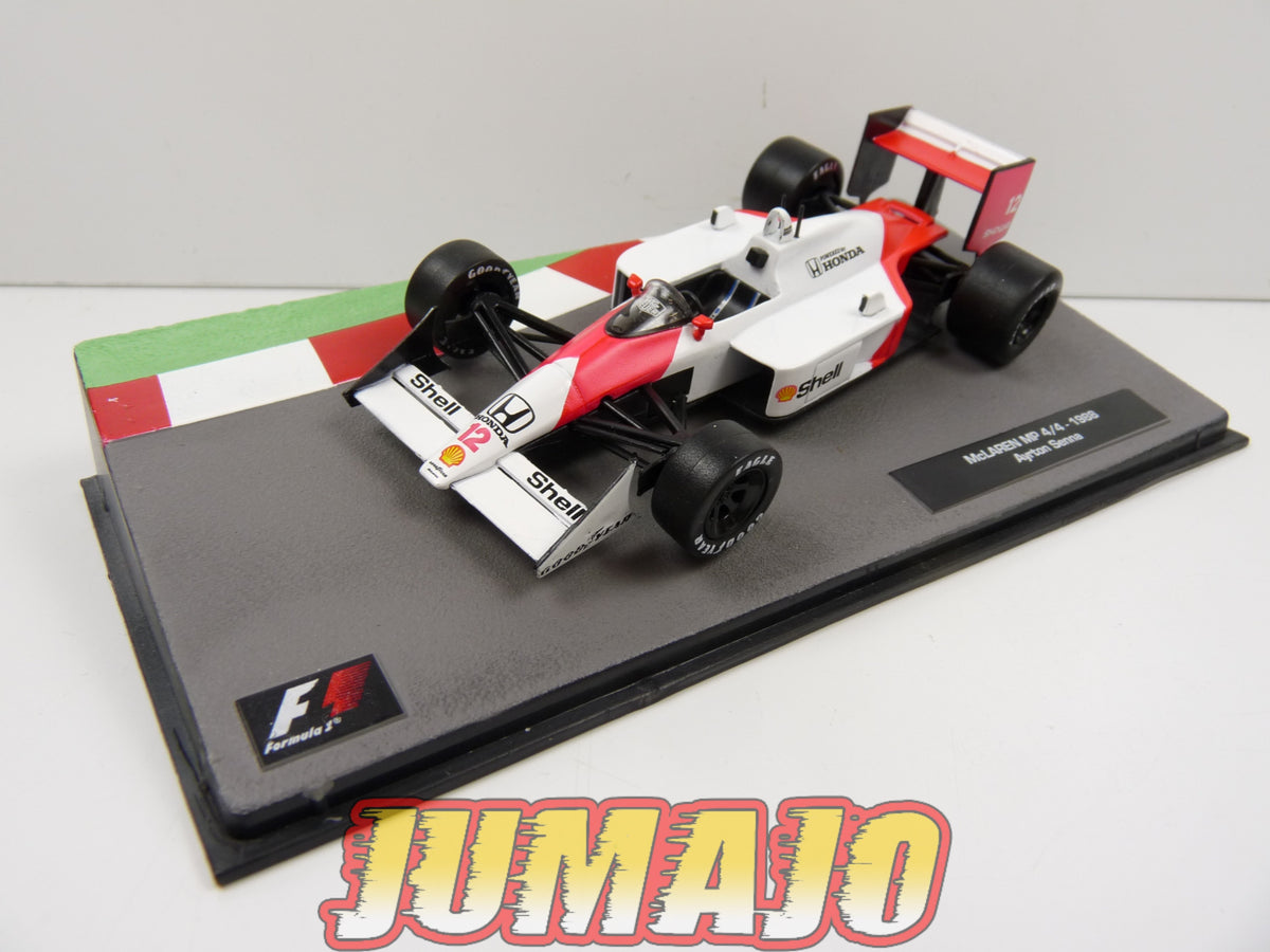 FOR35 eaglemoss 1/43 F1 MCLAREN MP 4/4 Ayrton Senna 1988