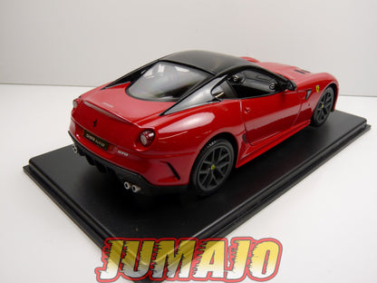 FVQ13 Voiture 1/24 BURAGO HACHETTE FERRARI GT : 599 GTO 2010 rouge