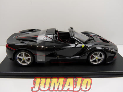 FVQ5 Voiture 1/24 BURAGO HACHETTE FERRARI GT : Enzo Ferrari 2002 Noire