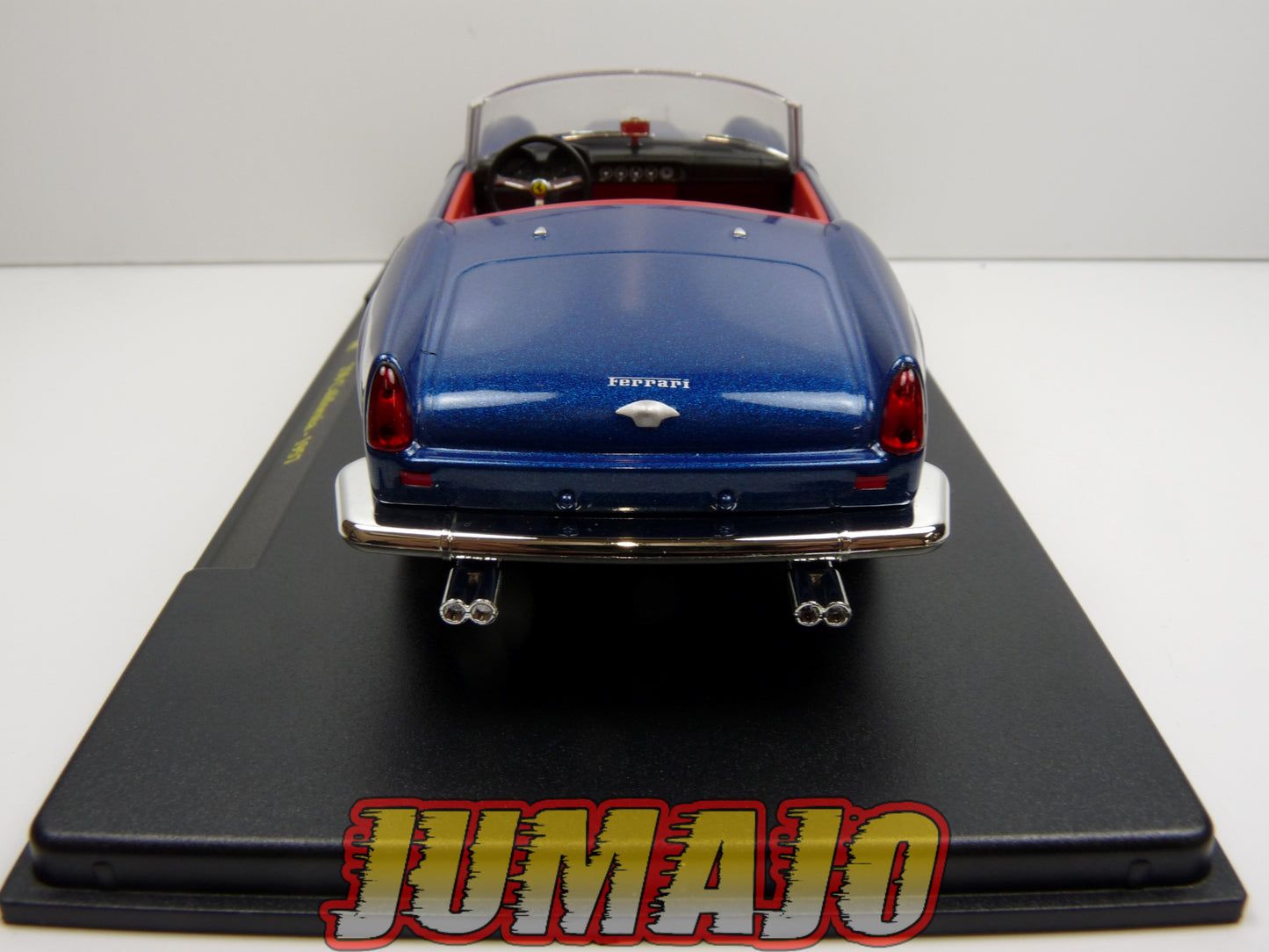 FVQ9 Voiture 1/24 BURAGO HACHETTE FERRARI GT : 250 California 1957 Bleue
