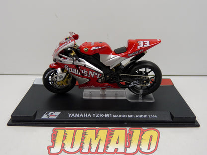 GP11 Moto GP 1/24 IXO : Yamaha YZR-M1 Marco Melandri 2004 #33