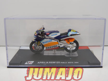 GP27 Moto GP 1/24 IXO : Aprilia RSW125 Pablo Nieto 2004 #22