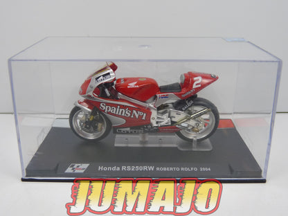 GP3 Moto GP 1/24 IXO : Honda RS250RW Roberto Rolfo 2004 #2