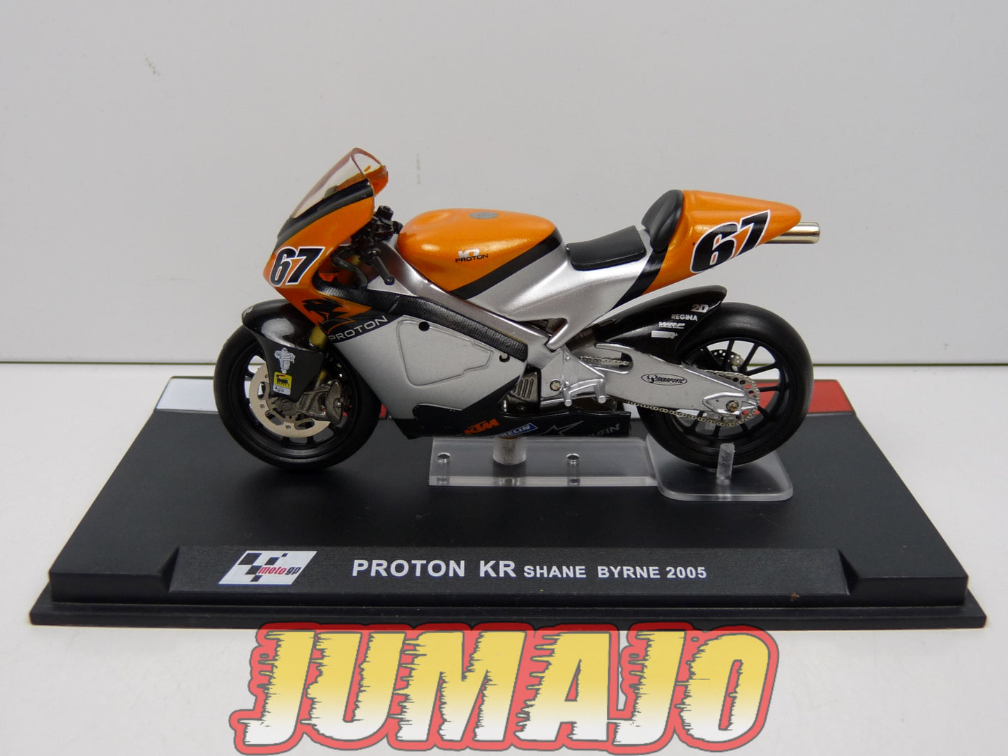 GP5 Moto GP 1/24 IXO : Proton KR Shane Byrne 2005 #67