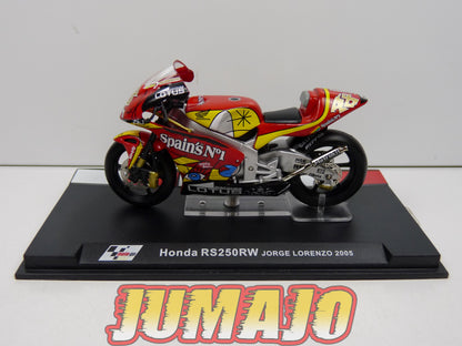 GP7 Moto GP 1/24 IXO : Honda RS250RW Jorge Lorenzo 2005 #48