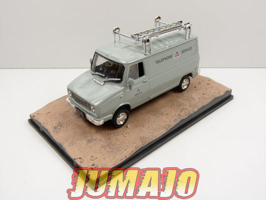 JB61 Voiture 1/43 IXO 007 JAMES BOND : Boite cassé LEYLAND sherpa van The spy who loved me