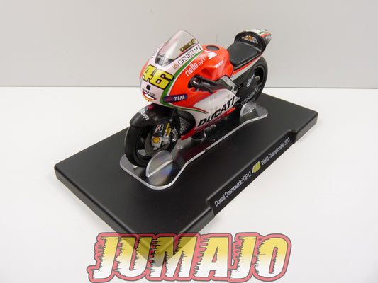 MR103 Moto Valentino Rossi LEO MODELS 1/18 : Ducati Desmosedici GP12 #46 World Championship 2012