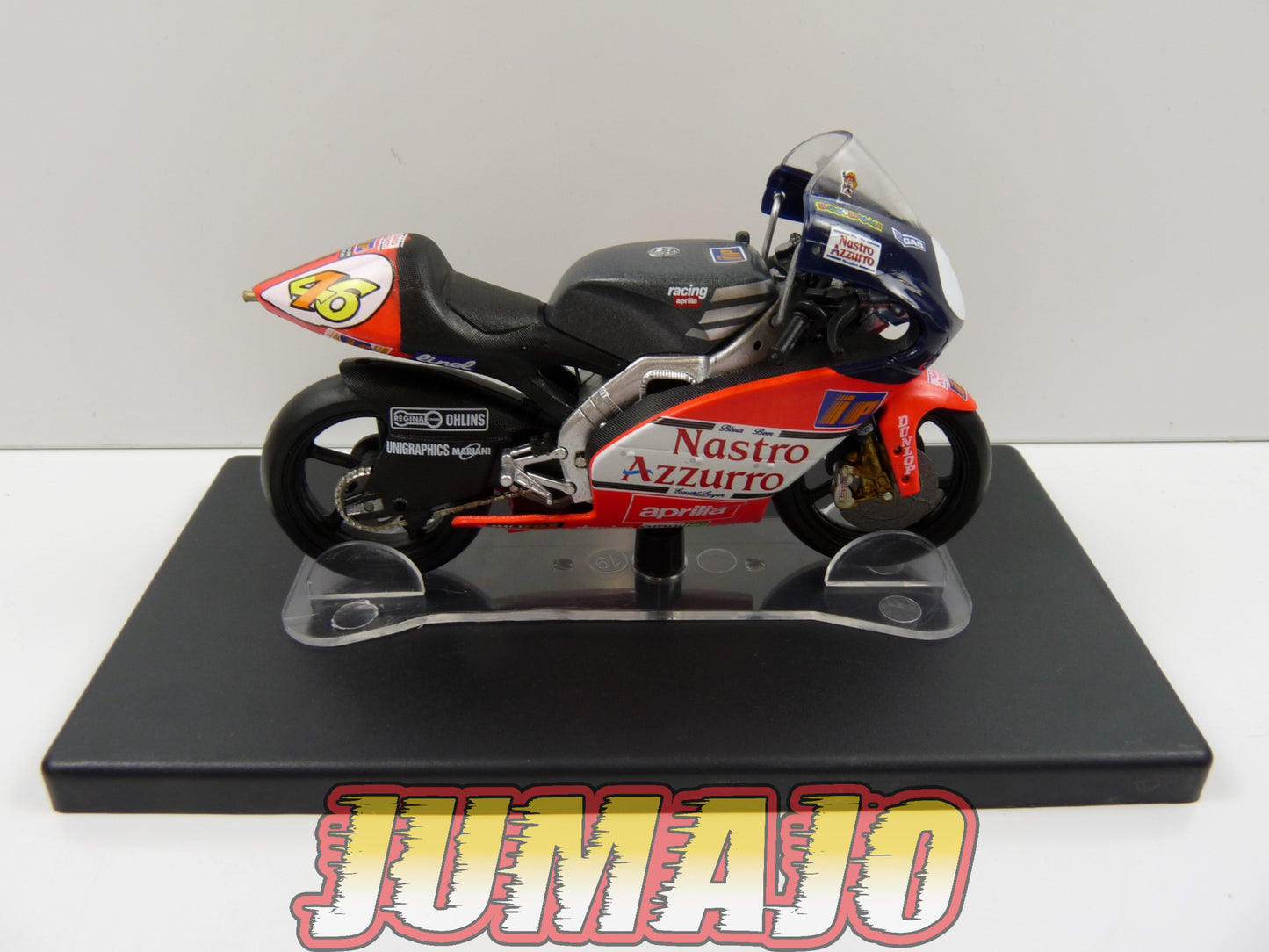 MR36 Moto Valentino Rossi LEO MODELS 1/18 : Aprilia RSV 250 #46 Test Jerez 1997