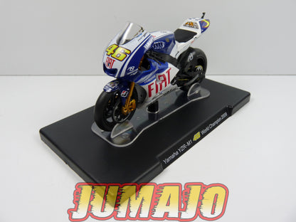 MR6 Moto Valentino Rossi LEO MODELS 1/18 : Yamaha YZR M1 #46 World Champion 2009