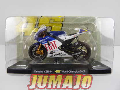 MR6 Moto Valentino Rossi LEO MODELS 1/18 : Yamaha YZR M1 #46 World Champion 2009