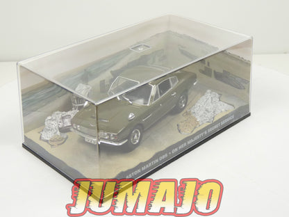 JB135 voiture 1/43 IXO 007 JAMES BOND Aston Martin DBS on her Majesty's secret service SANS PERSONNAGE