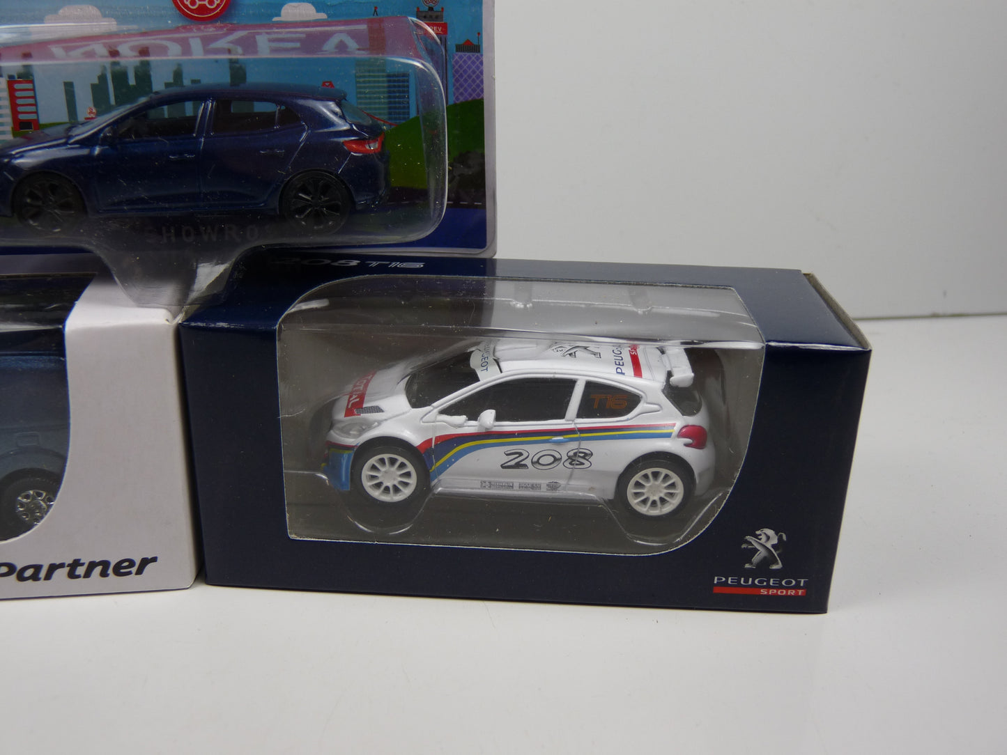 TRI54 : 5 X 3 inches 1/64 PEUGEOT 206 208 308GTi Partner RENAULT Mégane