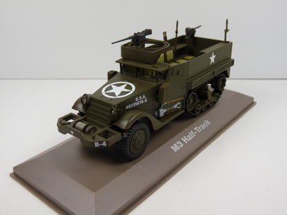 BL27 atlas IXO 1/43 Blindés WW2 : M3 Half-Track USA Army