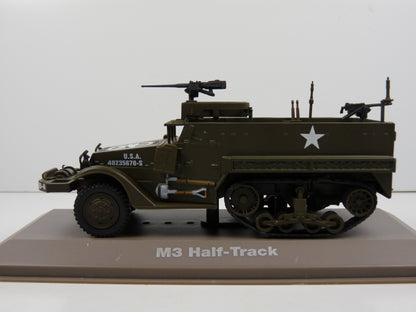 BL27 atlas IXO 1/43 Blindés WW2 : M3 Half-Track USA Army