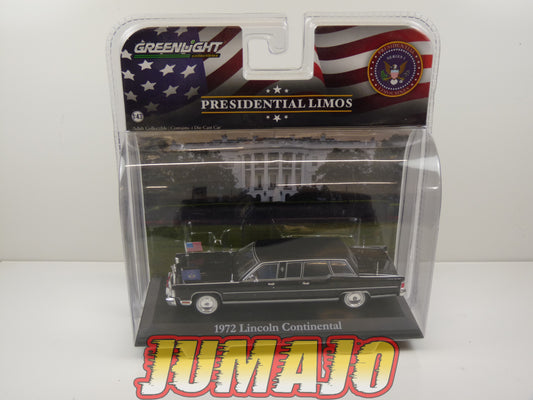 FIL23 GREENLIGHT 1/43 Presidential Limos: Lincoln Continental 1972 Ronald Reagan