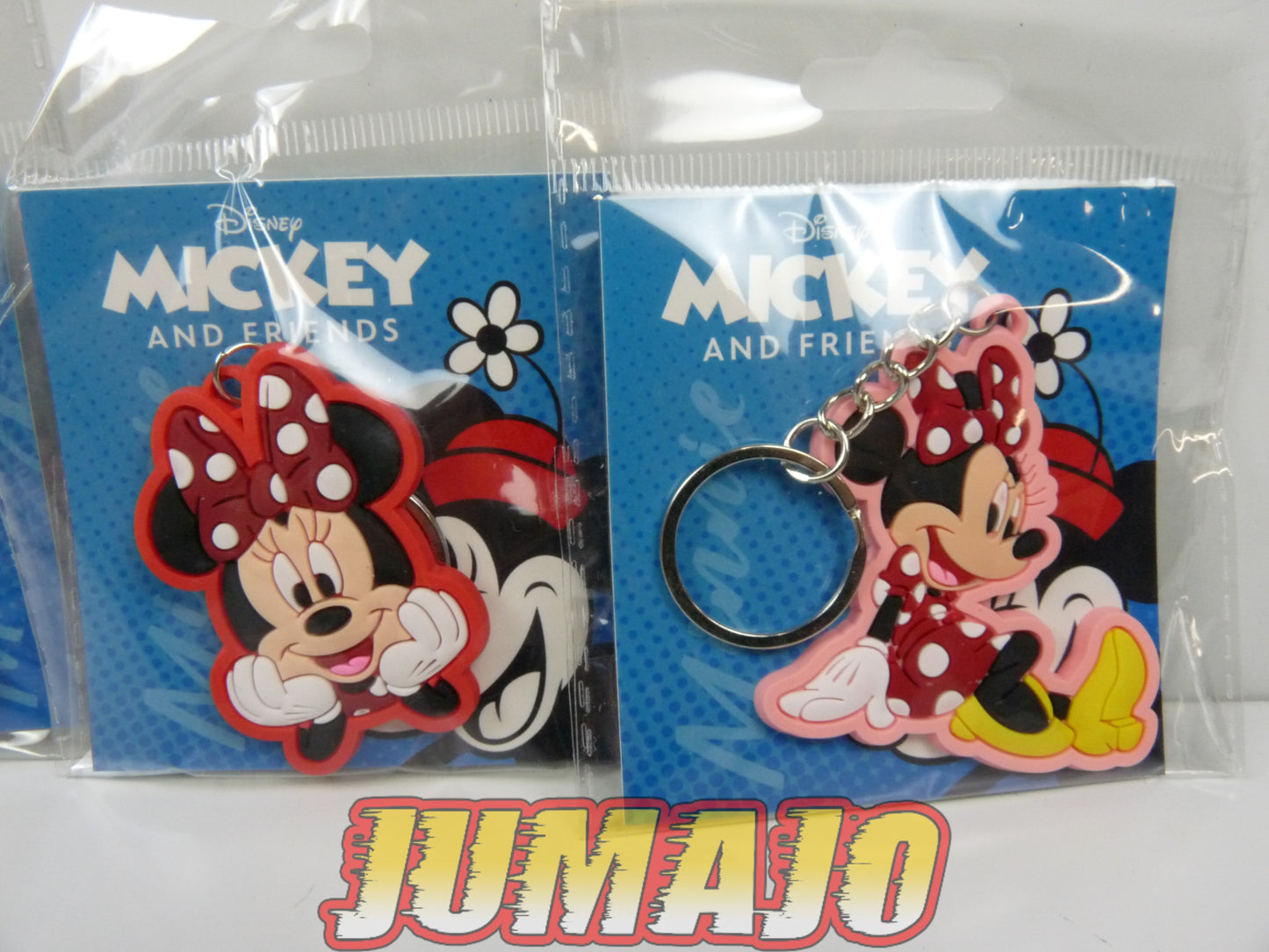 FIG87 Lot 4 Porte Cles KIDS Disney : Mickey and Friends Minnie