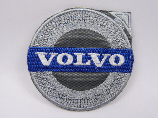 PTC138 Patch brodé thermocollé : logo Volvo Diamètre environ 7.2 cm