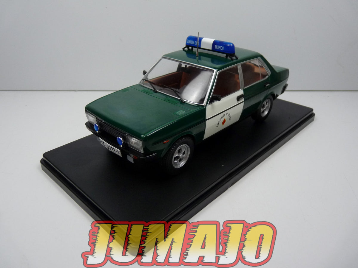 PVQ3 Voiture 1/24 SALVAT test espagne : SEAT 131 Supermirafiori 1978 Police