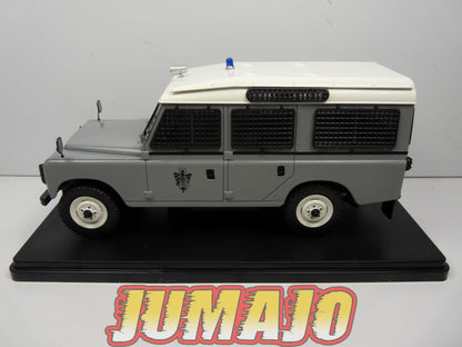 PVQ4 Voiture 1/24 SALVAT test espagne : Land Rover Santana 109 Policia Armada 1976 Police