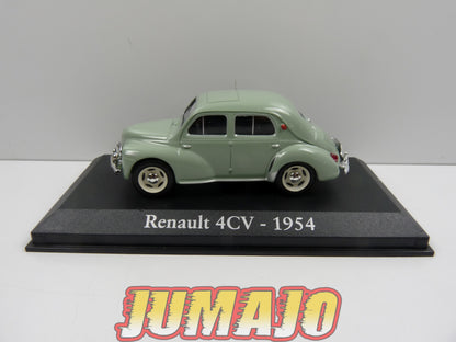 RBA43 voiture 1/43 RBA Italie IXO : RENAULT 4CV 1954