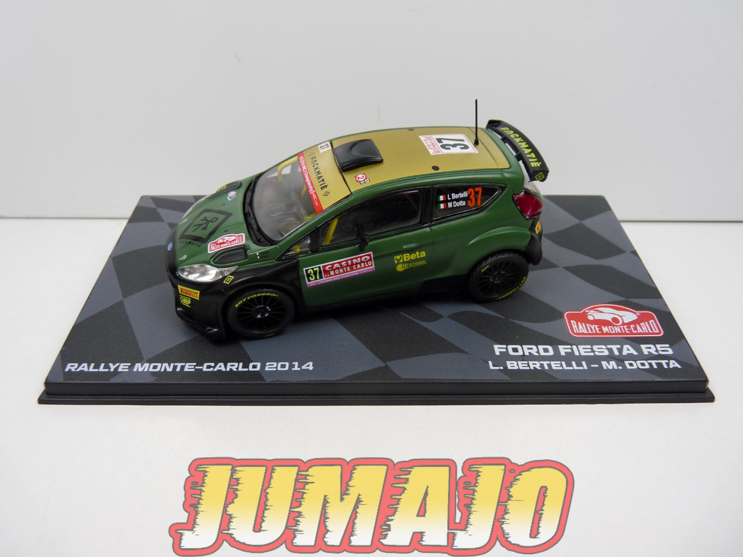 RMIT20 1/43 IXO Rallye Monte Carlo : FORD FIESTA R5 2014 L.Bertelli