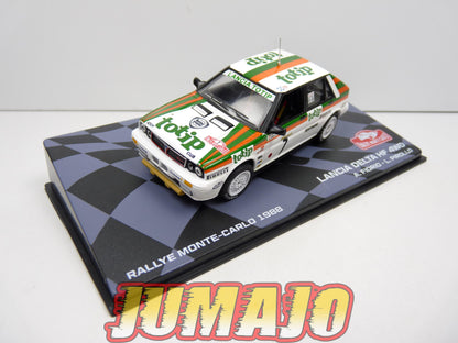 RMIT47 1/43 IXO Rallye Monte Carlo : LANCIA Delta HF 4WD 1988 Fiorio