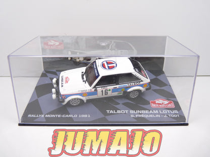 RMIT84 1/43 IXO Rallye Monte Carlo : TALBOT Sunbeam Lotus 1981 #16 G.Fréquelin