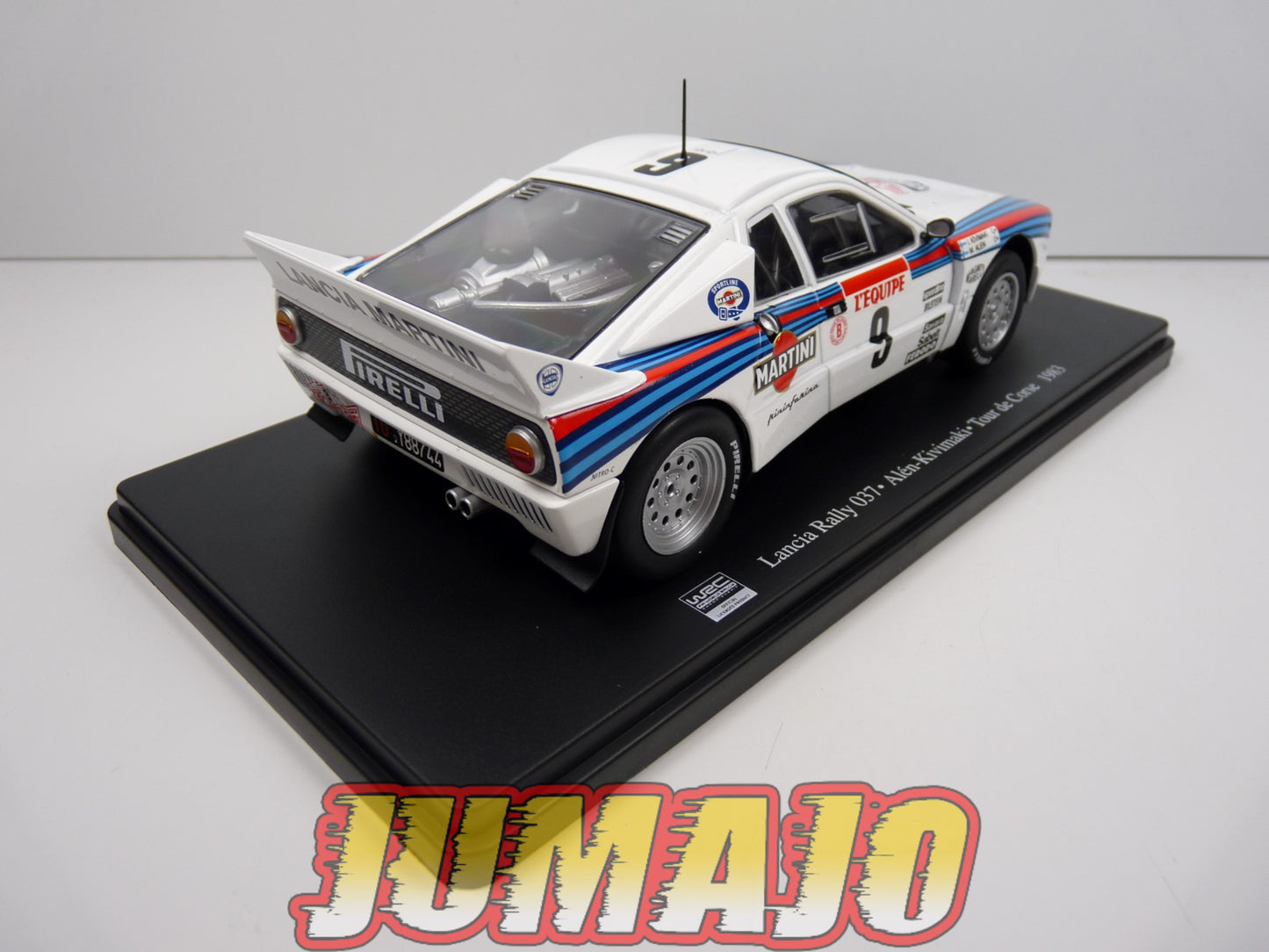 RVQ11 Voiture Rallye 1/24 SALVAT Models : Lancia Rally 037 Alen Kivimaki 1983 #9