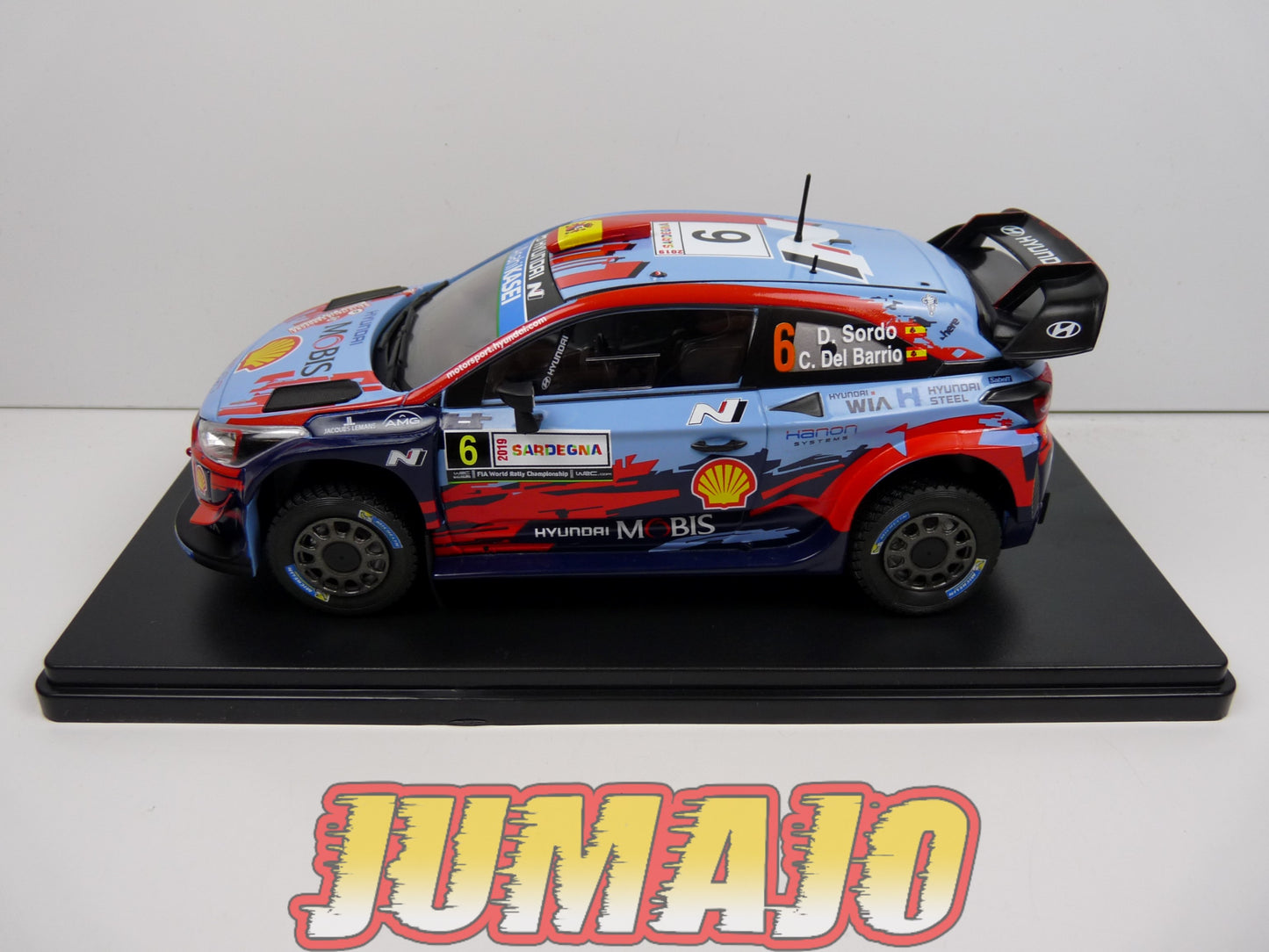 RVQ1 Voiture Rallye 1/24 SALVAT Models : Hyundai i20 Coupé WRC Sordo Del Barrio 2019 #6