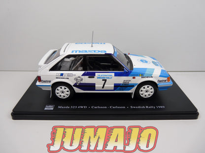 RVQ35 Voiture Rallye 1/24 SALVAT Models : Mazda 323 4WD Carlsson 1989 #7