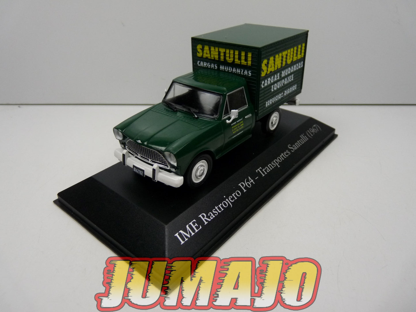 SER27 Voiture 1/43 SALVAT Vehiculos Servicios : IME Rastrojero P64 - Transportes Santulli (1967)