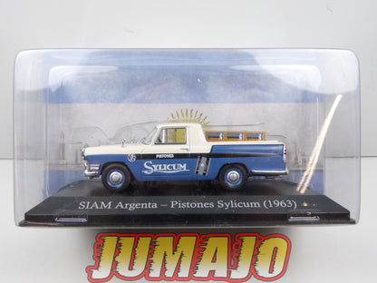 SER29 Voiture 1/43 SALVAT Vehiculos Servicios : SIAM Argenta - Pistones Sylycum (1963)
