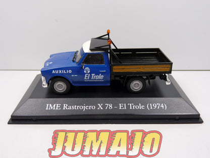 SER35 Voiture 1/43 SALVAT Vehiculos Servicios :  IME Rastrojero X 78  - El Trole (1974)