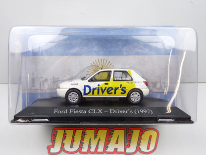 SER38 Voiture 1/43 SALVAT Vehiculos Servicios :  FORD Fiesta CLX - Auto école Driver's (1997)