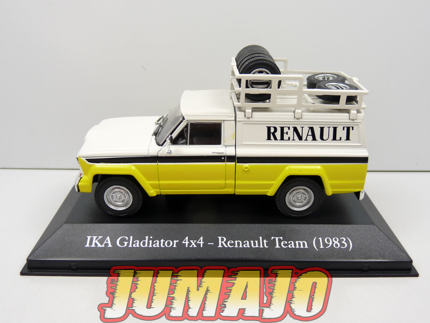 SER43 Voiture 1/43 SALVAT Vehiculos Servicios : IKA Gladiator 4x4 - Renault Team (1983)